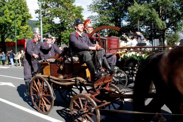 Umzug beim XV. Käsefestival in Kötschach-Mauthen