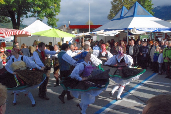 Umzug beim XV. Käsefestival in Kötschach-Mauthen