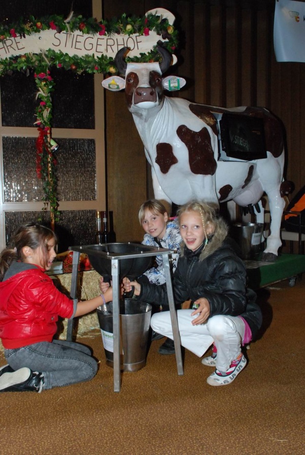 Umzug beim XV. Käsefestival in Kötschach-Mauthen